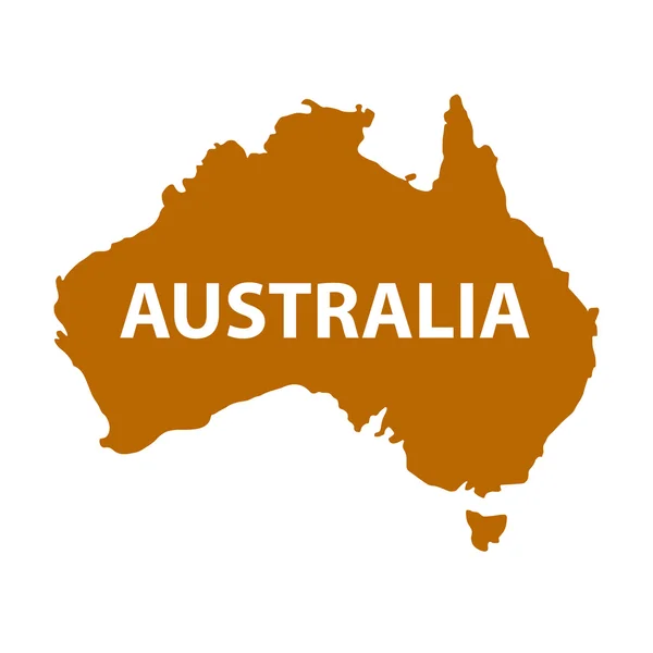 Διάνυσμα Αυστραλία νησί — Διανυσματικό Αρχείο