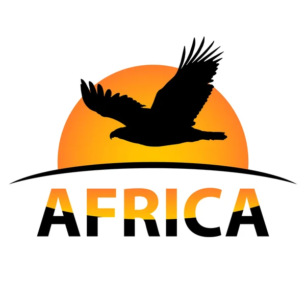 Vector África mapa — Vector de stock