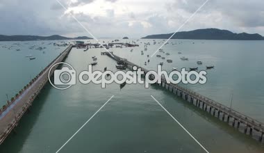 Chalong pier Phuket Tayland