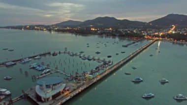 Chalong pier Phuket Tayland