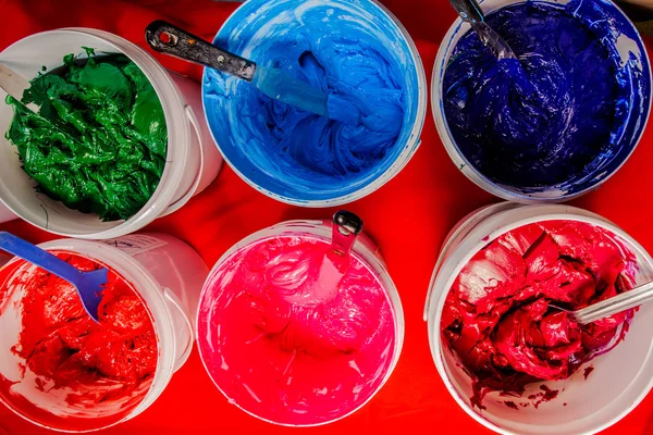 colorful plastisal ink for t-shirt printing