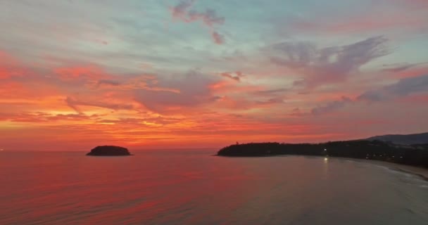 Kata playa phuket tailandia — Vídeo de stock