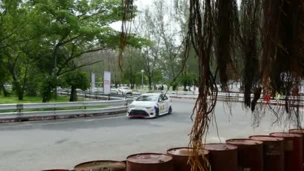 Toyota Motor sport rychle Fun Fest 03 července roku 2016 v Sapahin parku — Stock video