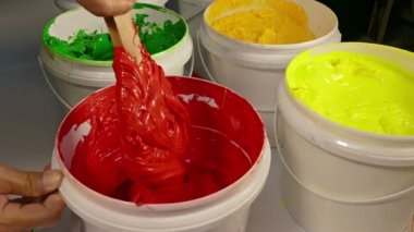 renkli yazdırma tee gömlek için