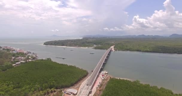 Ponte SiriLanta Krabi — Vídeo de Stock