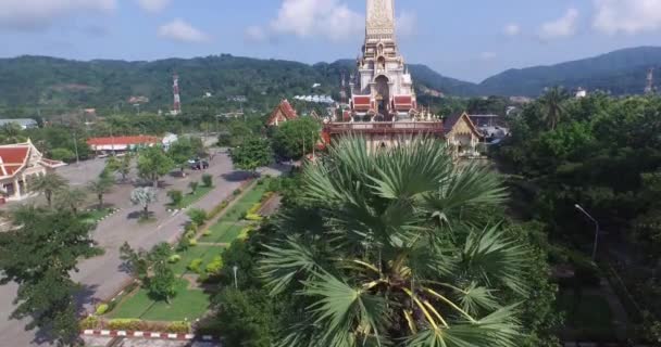 Wat Chalong Phuket — Wideo stockowe