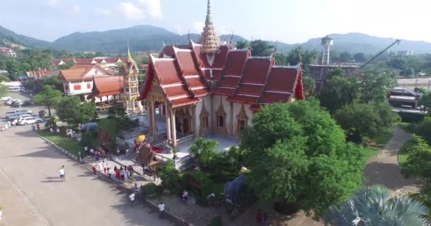 Wat Chalong Phuket — Vídeos de Stock