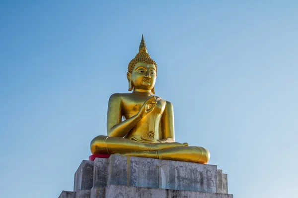 Sok Buddha szobrok — Stock Fotó