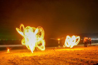 Coronavirus krizi sırasında turizm çok durgun. Phuket, Patong Sahili 'nde turizmi canlandırmak için bir etkinlik düzenledi..