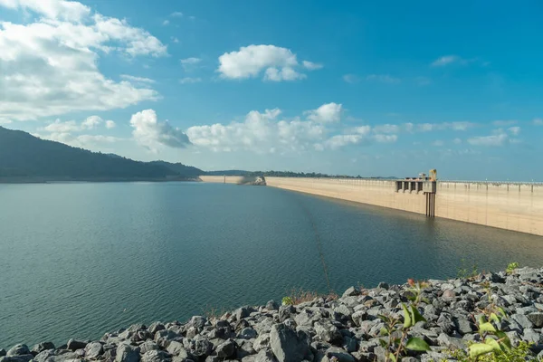 Khun Dan Dam Una Nueva Atracción Turística Nakhon Nayok Que — Foto de Stock