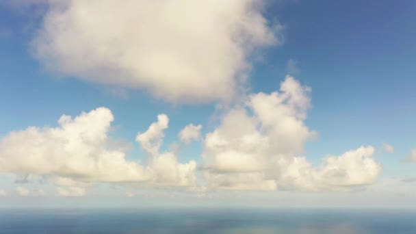 Schilderachtige Beelden Van Mooie Bewolkte Hemel Voor Achtergrond — Stockvideo
