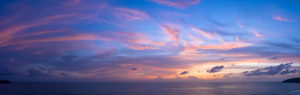 Vista Panorámica Aérea Nube Dulce Sobre Océano — Foto de Stock