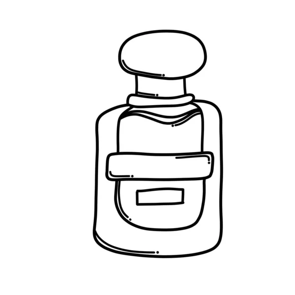 Perfume Doodle Vetor Ícone Desenho Esboço Ilustração Mão Desenhada Desenho —  Vetores de Stock