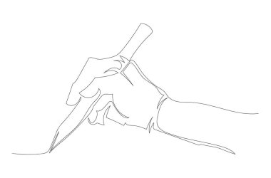 Kalemle El Yazısının Sürekli Tek Satır Çizimi