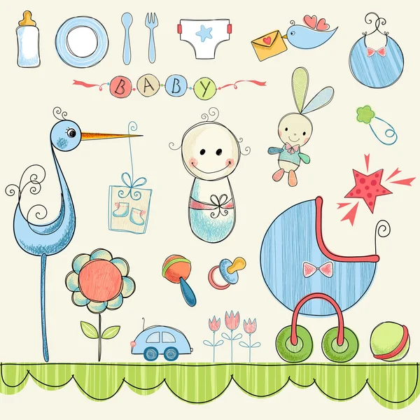 Küçük bebek Doodles