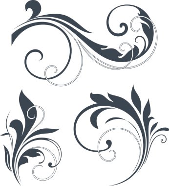 vectorized kaydırma tasarımı
