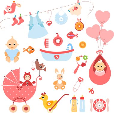 Bebek kız elemanları