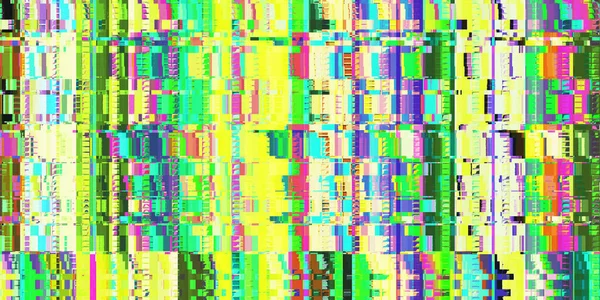 Желто Зеленая Лента Метеорного Абстрактного Цвета Искажение Текстуры Экрана Красочный — стоковое фото