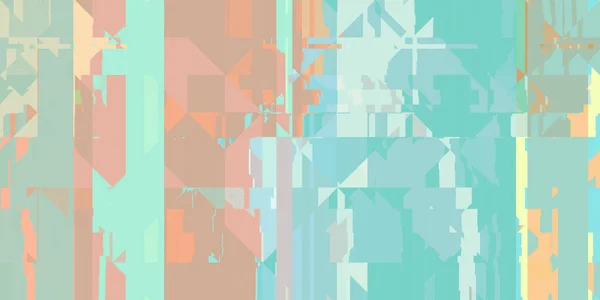 Fondo Ruido Colorido Glitch Art Backdrop Superficie Geométrica Distorsionada Patrón — Foto de Stock