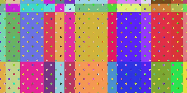 Gekleurde Dotty Vervormde Geometrische Oppervlakte Abstracte Grunge Patroon Vervormingsscherm Textuur — Stockfoto