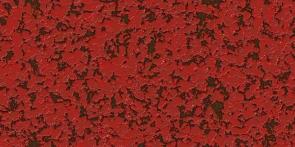 Streszczenie Czerwony Skorodowany Malowane Tło Ściany Płynna Transformacja — Zdjęcie stockowe