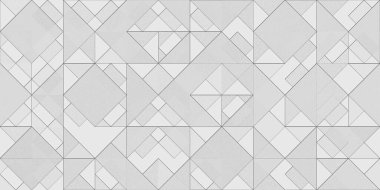 Geometrik Gümüş Metal Doku. Kusursuz Tiling.