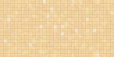 Altın Metalik Kare Hücre Yüzeyi. Kusursuz Altın Desen.