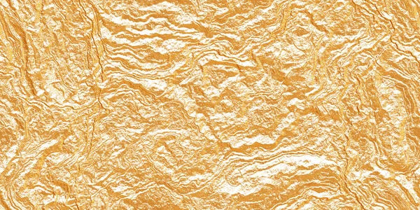 Erimiş Altın Metal Dokusu Kusursuz Altın Desen — Stok fotoğraf
