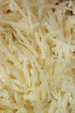 Parmesan dolgu dokusu. Izgara peynir arkaplanı.