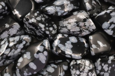 Kar tanesi mücevheri yığını dokusu. Yığın mineral çakıl taşı arkaplanı.