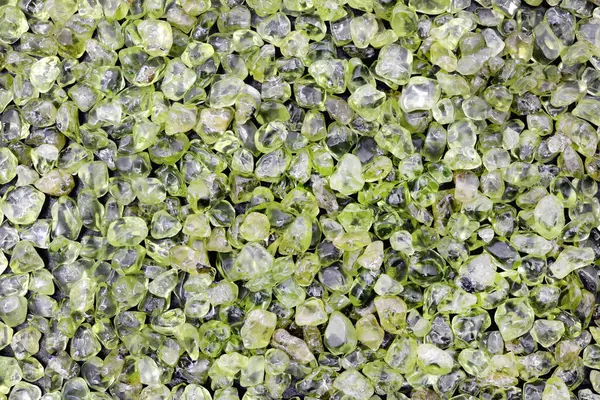Olivine mücevher yığını dokusu.