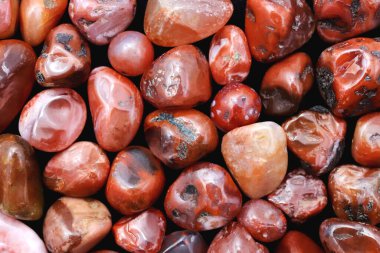 Güney Oniks yığın mücevher taş dokusu siyah arkaplan