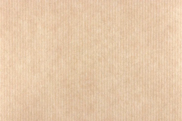 クラフトストライプ紙パターン 装飾的なストライプ紙の質感 タマネギ繊維装飾紙の背景 横方向の景観 — ストック写真