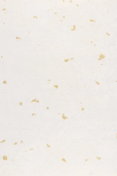 Crème Met Gouden Vlekken Decoratieve Papieren Textuur Gouden Vlekken Versierd — Stockfoto