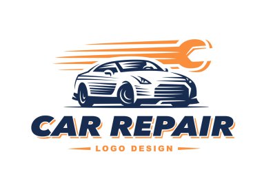 Açık renkli Logo araba tamir
