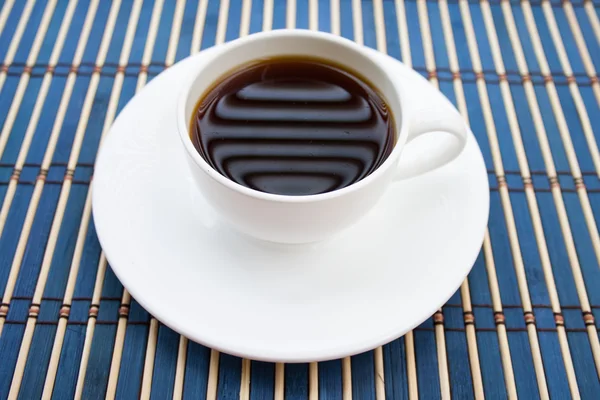 Beyaz fincan kahve - vintage tarzı etkisi resim