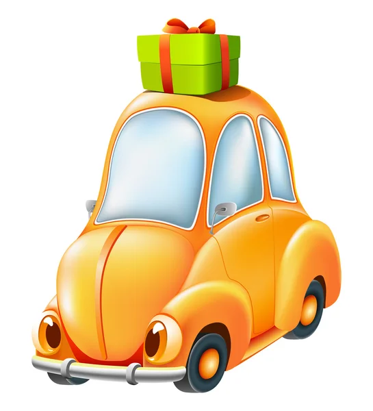 komik karikatür araba