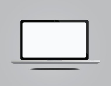 Dizüstü bilgisayar kutsal kişilerin resmi eps10 ve görüntü, vektör