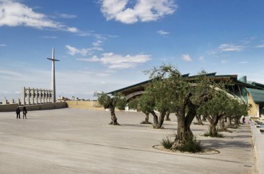 New San Pio church in San Giovanni Rotondo - Gargano - Apulia. clipart