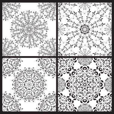 Mandala dekoratif desen