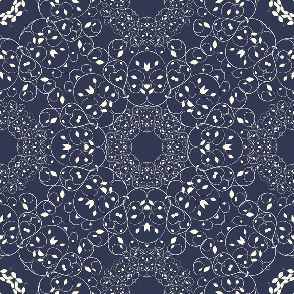 Mandala decoratief patroon. — Stockvector