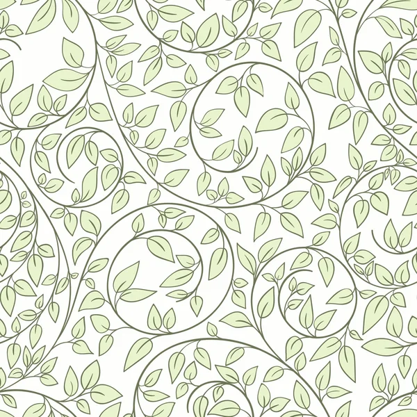 Motif floral sans couture — Image vectorielle