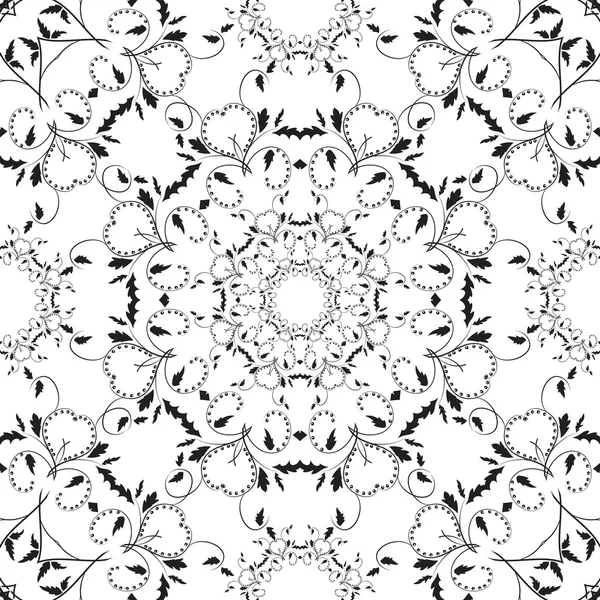 Mandala decoratief patroon. — Stockvector