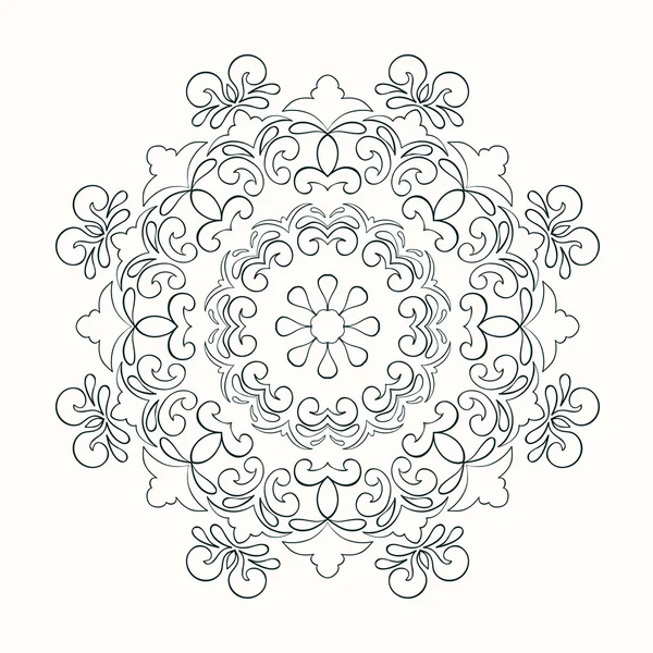 Mandala élément décoratif — Image vectorielle