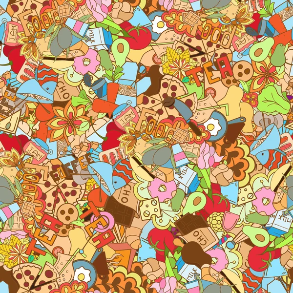 Food seamless pattern