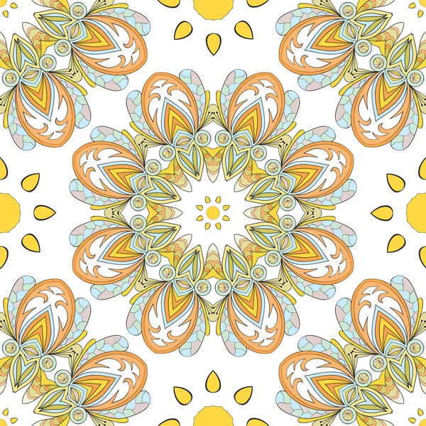 Mandala dekoratif desen.