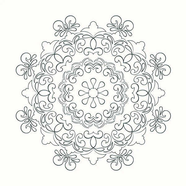 Mandala élément décoratif — Image vectorielle