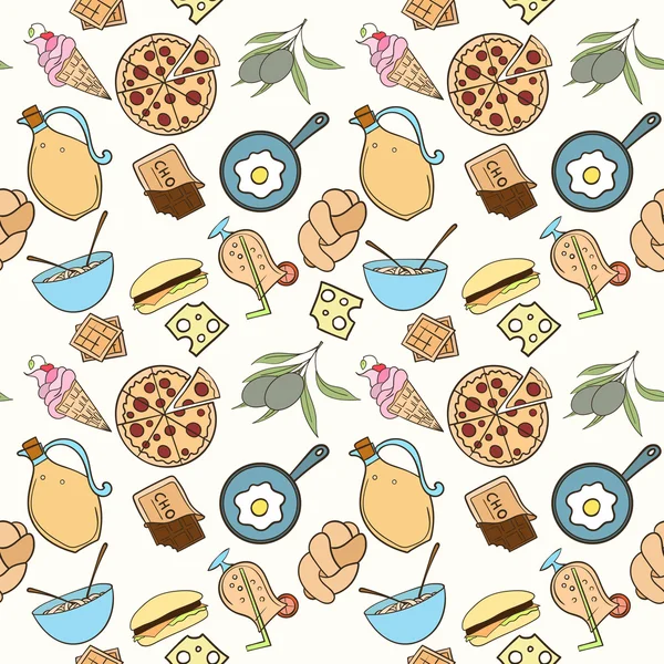 Seamless food pattern