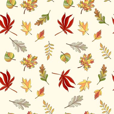 Kusursuz yaprak deseni