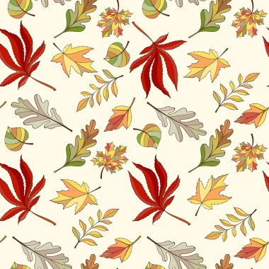 Kusursuz yaprak deseni